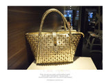 iPinee Rhinestones Crossbody Bags For Women Patent  Leather Luxury Handbags Women Bag Designer Ladies Messenger Bag Sac A Main