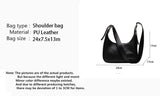 Luxury Women’s PU Leather Designer Tote – Versatile Fashion Shoulder Bag