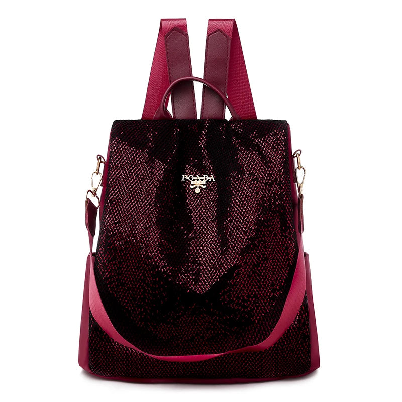 Women's Oxford Backpack with Organizer Pockets