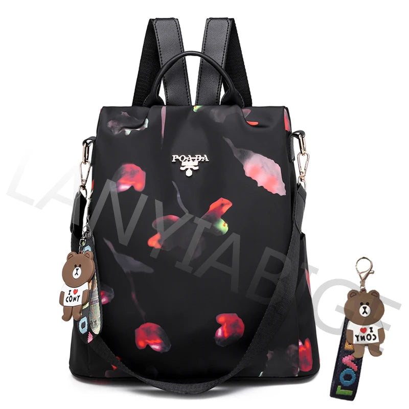 Women's Oxford Backpack with Organizer Pockets