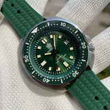 Steeldive SD1970 White Date Background 200M Wateproof AR Coating Sapphire Glass NH35 6105 Turtle Automatic Dive Diver Watch