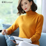 Women's Collared Knit Pullover Sweater
