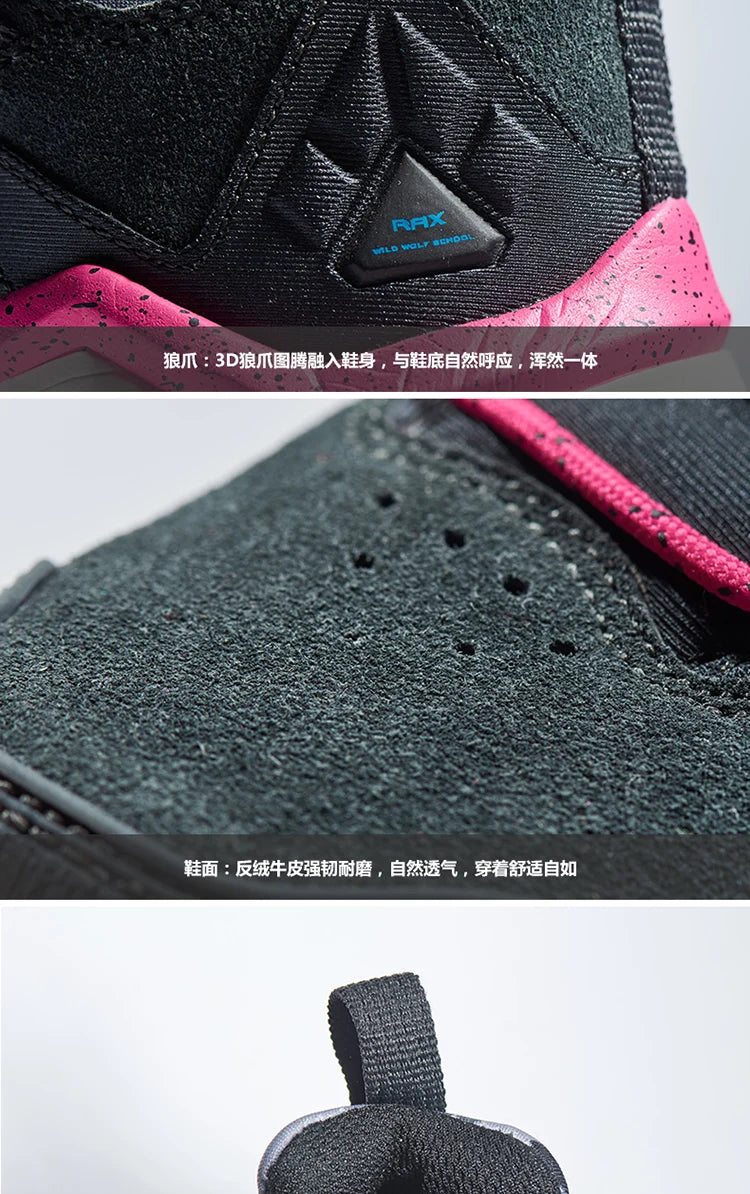 Rax Men Hiking Shoes Waterproof Outdoor Sports Sneakers for Men Trekking Shoes Lightweight Mountain Climbing Shoes Men Antislip