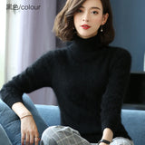 Women's Collared Knit Pullover Sweater