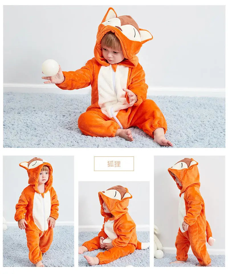 Cozy Lion King Baby Kigurumi Jumpsuit