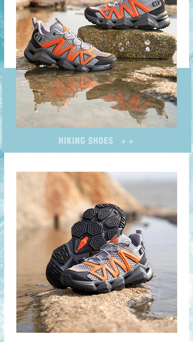 RAX Unisex Quick-Dry Water Shoes — Breathable Mesh, Hiking, Outdoor & Fishing