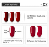 Eleanos 60-Piece Jelly Opal Gel Polish Set