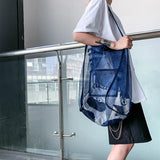 Women's Mesh Tote Bag for Beach & Shopping