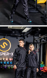 Premium Unisex Sauna Sweat Suit | Full Body Weight Loss & Fitness Gear