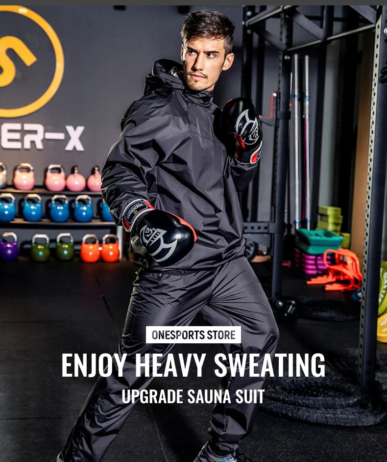 Premium Unisex Sauna Sweat Suit | Full Body Weight Loss & Fitness Gear