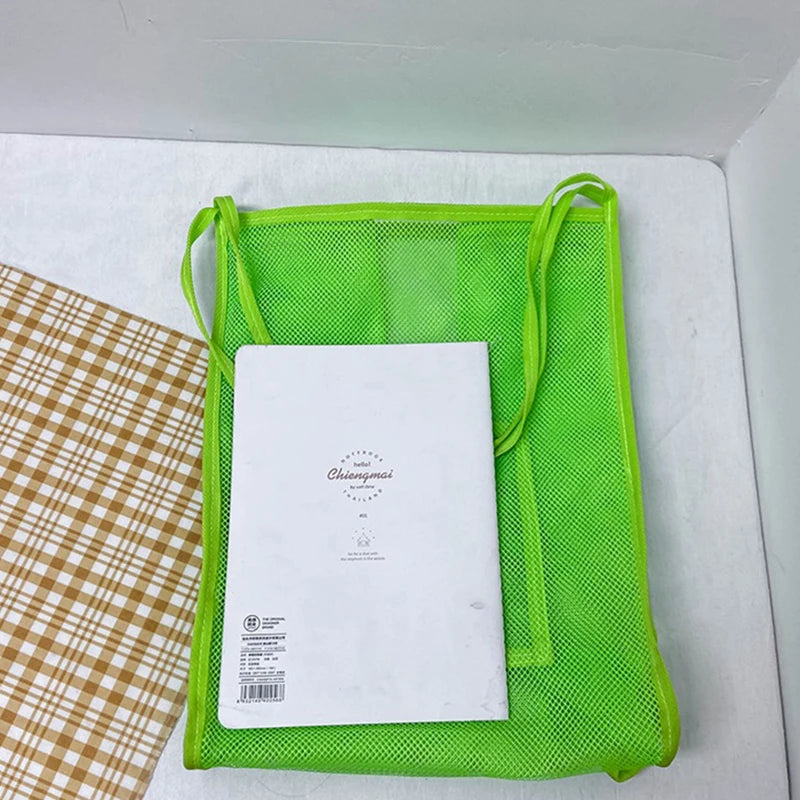 Women's Mesh Tote Bag for Beach & Shopping
