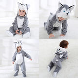 Umorden Baby & Toddler Animal Romper | Cozy Plush Cartoon Coverall