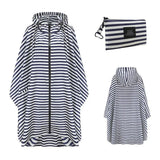 Women's Oversized Waterproof Rain Poncho – Windproof