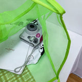 Women's Mesh Tote Bag for Beach & Shopping