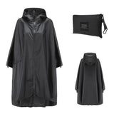 Women's Oversized Waterproof Rain Poncho – Windproof