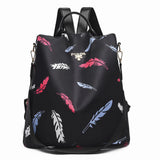 Women's Oxford Backpack with Organizer Pockets