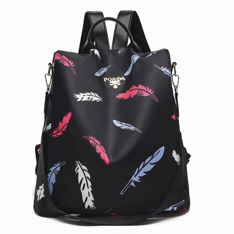 Women's Oxford Backpack with Organizer Pockets