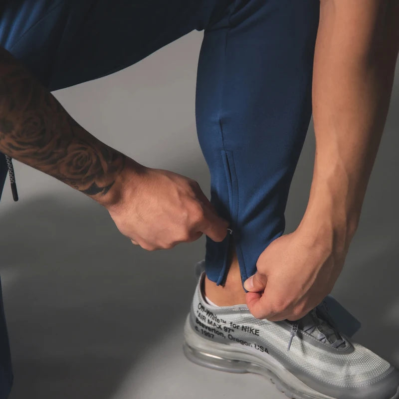 Men's Cotton Blend Elastic Waist Sweatpants