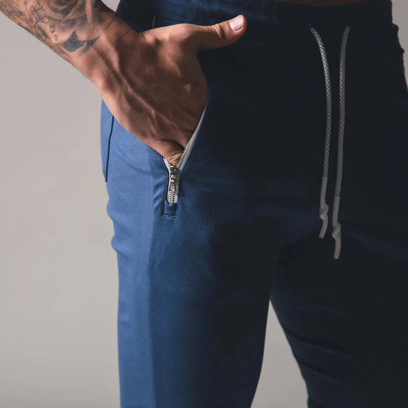 Men's Cotton Blend Elastic Waist Sweatpants