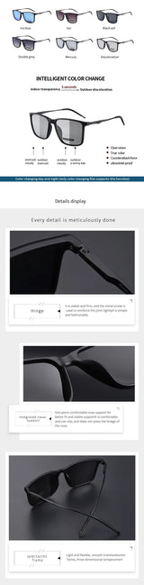Cook Shark Polarized Sunglasses | UV400 & Photochromic