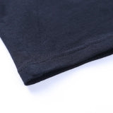 Gothic Letter Embroidery Crop Top