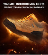 All-Terrain Waterproof Leather Winter Boots