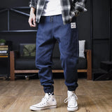Men’s Relaxed Fit Cargo Harem Jeans