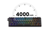 Akko MonsGeek FUN60 Mechanical Keyboard Magnetic Switch 60% Gaming Keyboards Rapid Trigger 0.01mm 8K ARGB HE/TMR Custom Keyboard