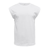 Men's Loose Short Sleeve T-Shirt — Round Neck Casual Summer Top