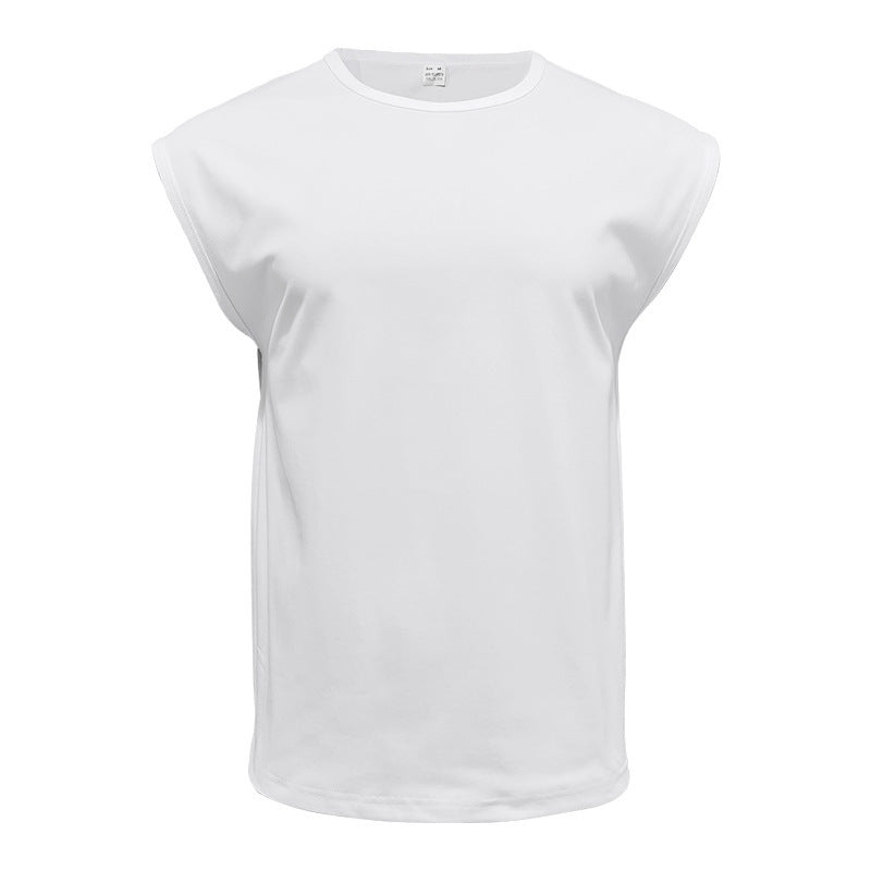 Men's Loose Short Sleeve T-Shirt — Round Neck Casual Summer Top