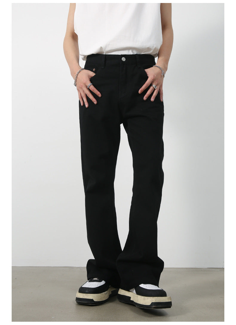 Men's Vintage Loose Denim Jeans | Streetwear Style