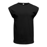 Men's Loose Short Sleeve T-Shirt — Round Neck Casual Summer Top