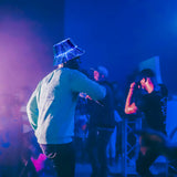 Luminous Fiber Optic Cyberpunk Bucket Hat