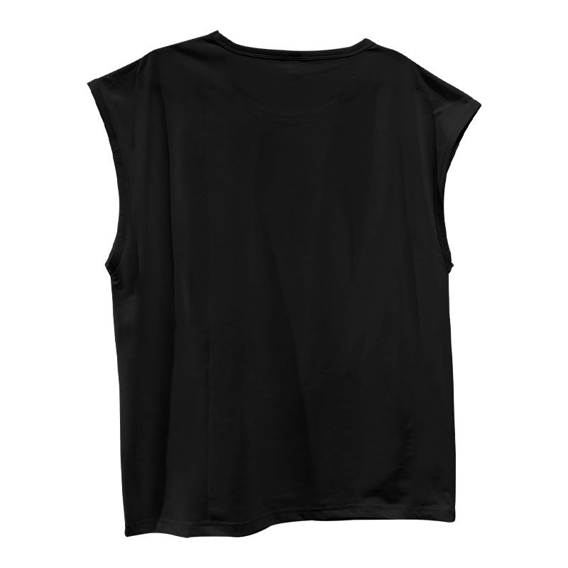 Men's Loose Short Sleeve T-Shirt — Round Neck Casual Summer Top