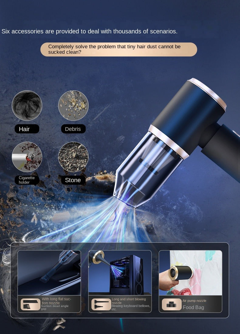 4-in-1 Cordless Car & Home Vacuum Cleaner 18000PA