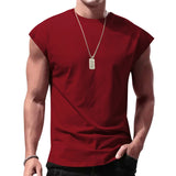 Men's Loose Short Sleeve T-Shirt — Round Neck Casual Summer Top
