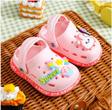 Cartoon Kids’ Summer Garden Clogs