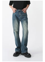 Men's Vintage Loose Denim Jeans | Streetwear Style
