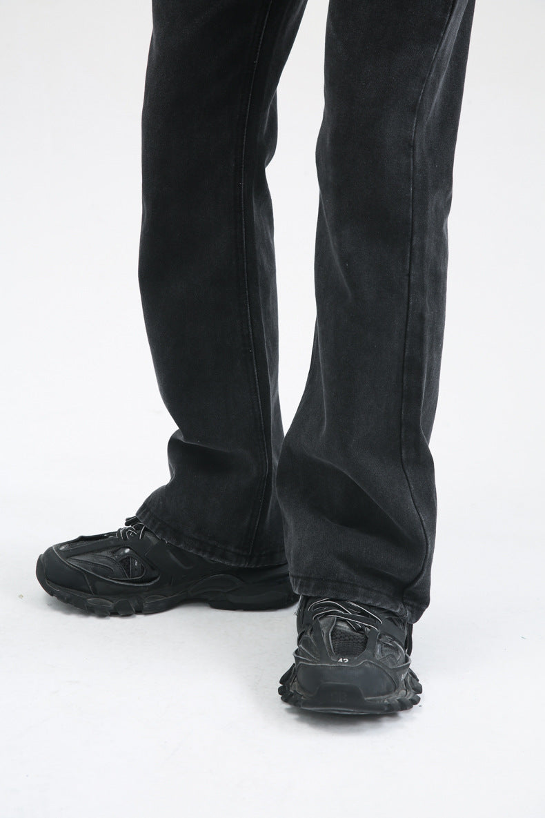 Men's Vintage Loose Denim Jeans | Streetwear Style