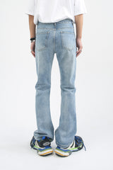 Men's Vintage Loose Denim Jeans | Streetwear Style