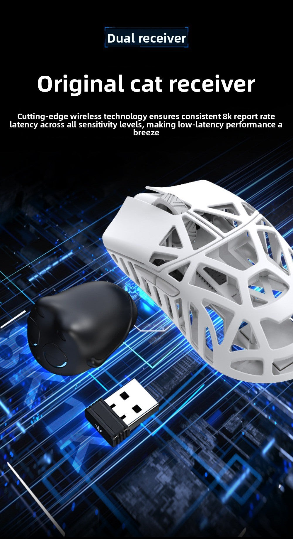 WLMOUSE Beast X Pro Wireless Gaming Mouse
