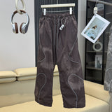 Men's Loose Fit Elastic Waist Cargo Pants