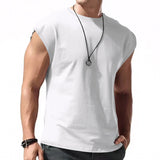 Men's Loose Short Sleeve T-Shirt — Round Neck Casual Summer Top