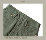 RT-511 Heavy Weight Indigo Selvage Washed 14oz Pants Sanforized Thick Raw Denim Jean Red Tornado