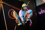 Luminous Fiber Optic Cyberpunk Bucket Hat