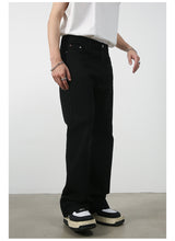 Men's Vintage Loose Denim Jeans | Streetwear Style