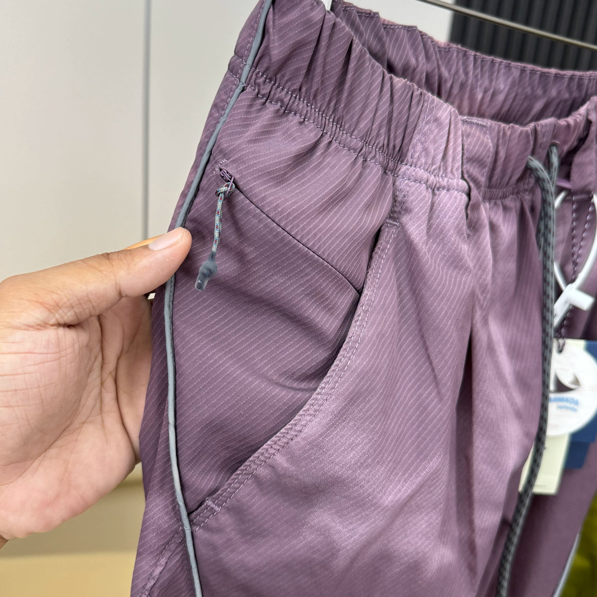 Men's Loose Fit Elastic Waist Cargo Pants