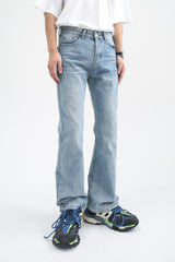 Men's Vintage Loose Denim Jeans | Streetwear Style