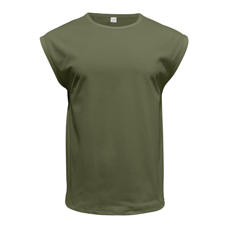 Men's Loose Short Sleeve T-Shirt — Round Neck Casual Summer Top