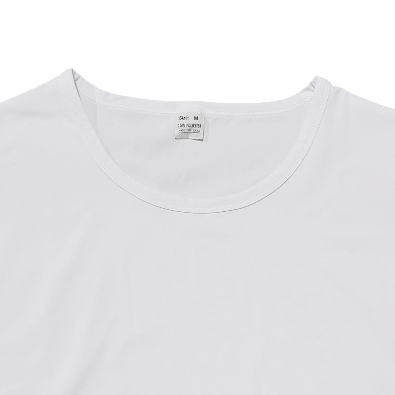 Men's Loose Short Sleeve T-Shirt — Round Neck Casual Summer Top
